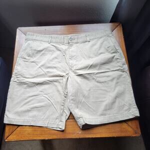 Claiborne Men's 40 Comfort Waist Khaki Shorts